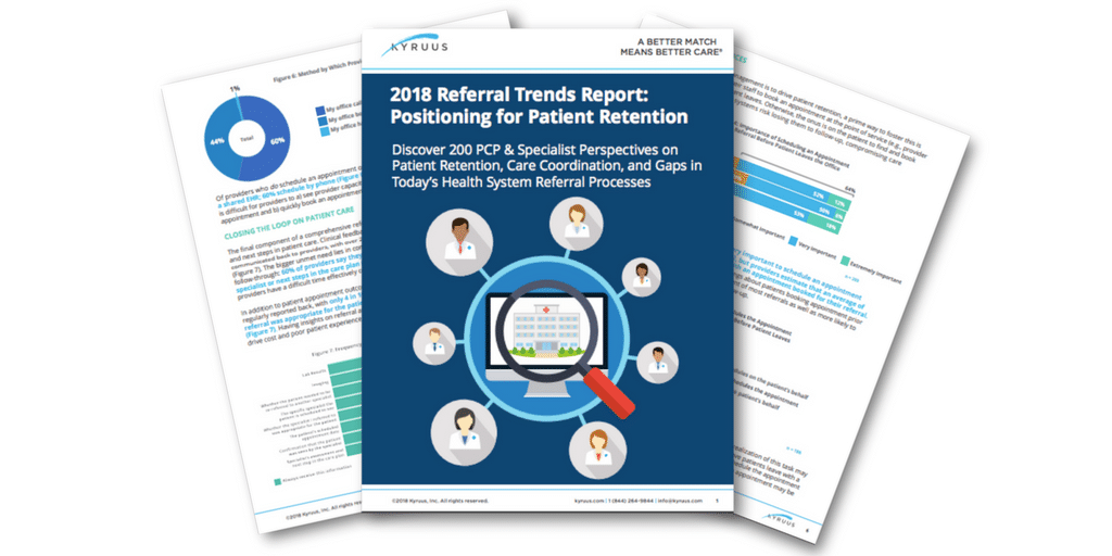 New Physician Referral Report Identifies Top Barriers to Patient Retention and Care Coordination Within Health System Networks