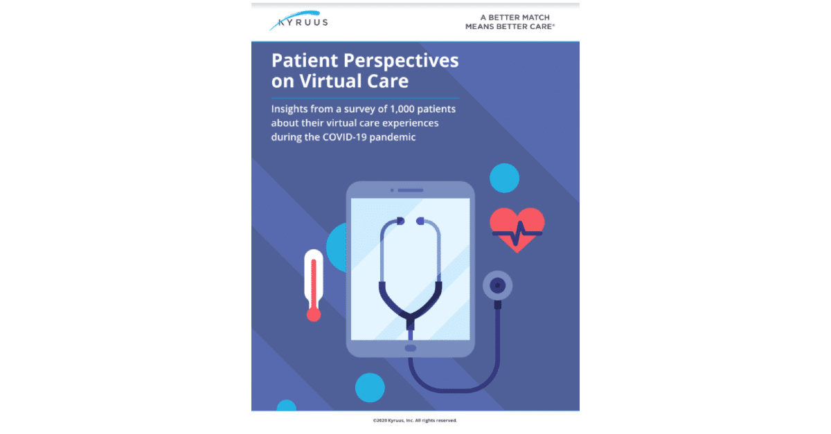 New Survey Reveals Patients Have Been Overwhelmingly Satisfied with Virtual Care During the COVID-19 Pandemic and Want Greater Access to it in the Future