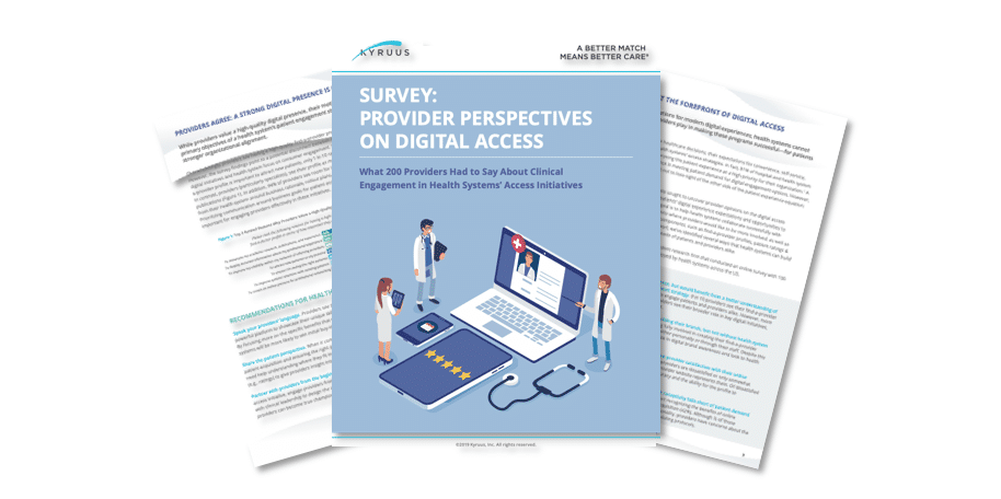 New Report Indicates Vast Majority of Physicians Want to be More Involved in Health System Digital Patient Access Initiatives